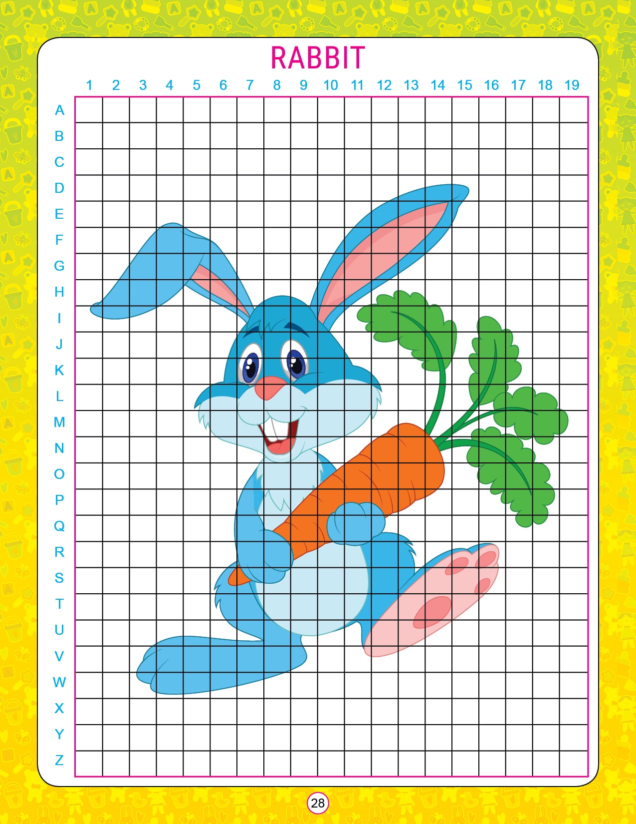 My Activity- Let's Draw Animals in Grids - Tinycubs - 