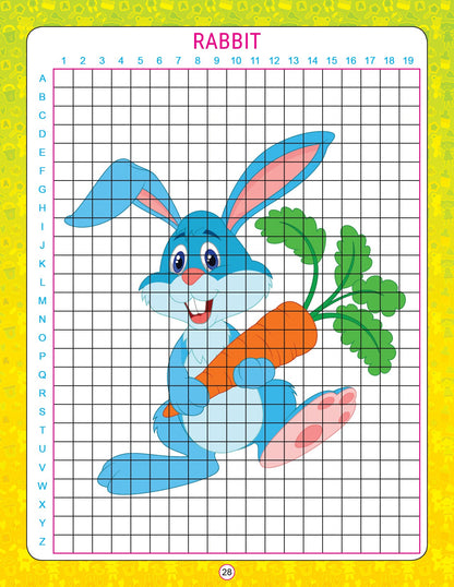 My Activity- Let's Draw Animals in Grids - Tinycubs - 