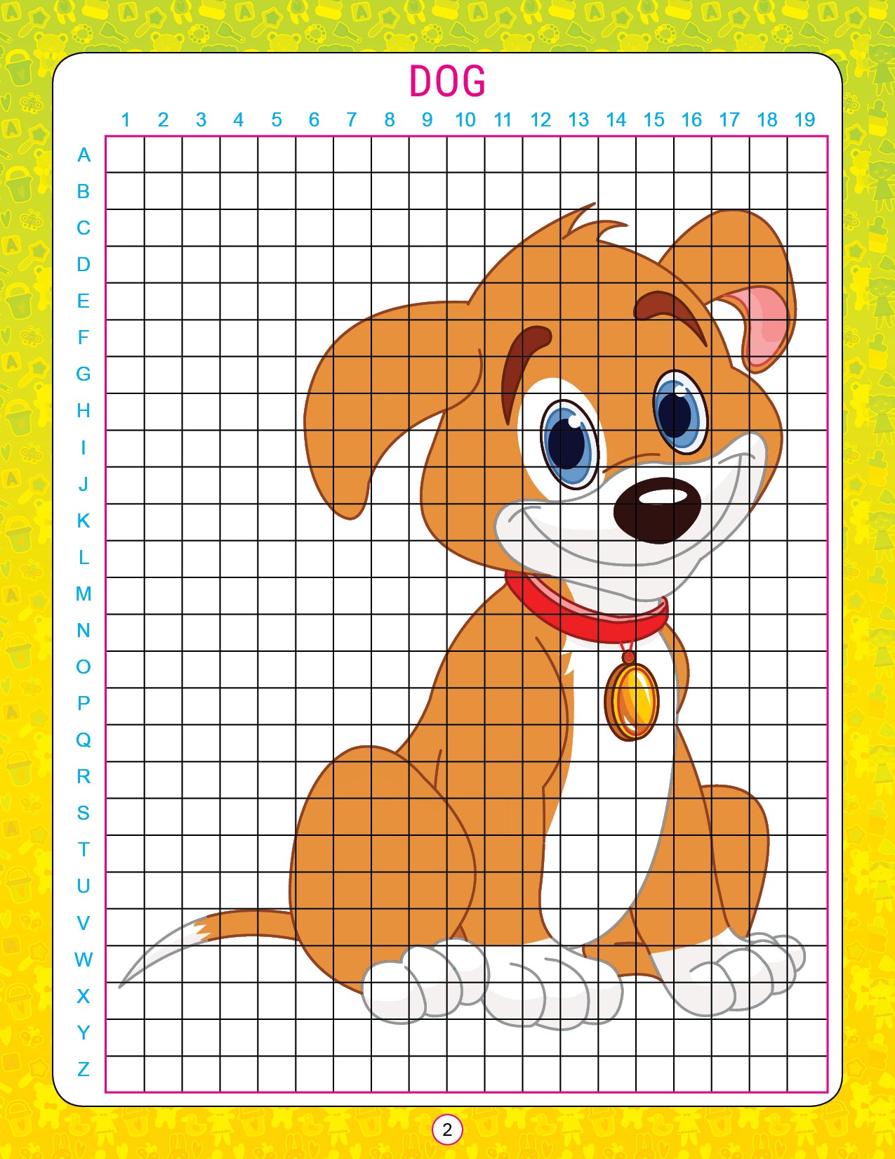 My Activity- Let's Draw Animals in Grids - Tinycubs - 