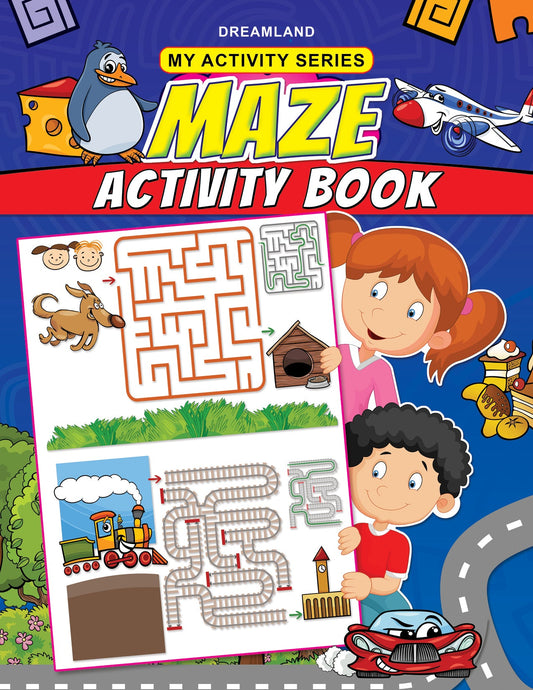 My Activity- Maze Activity Book - Tinycubs - 