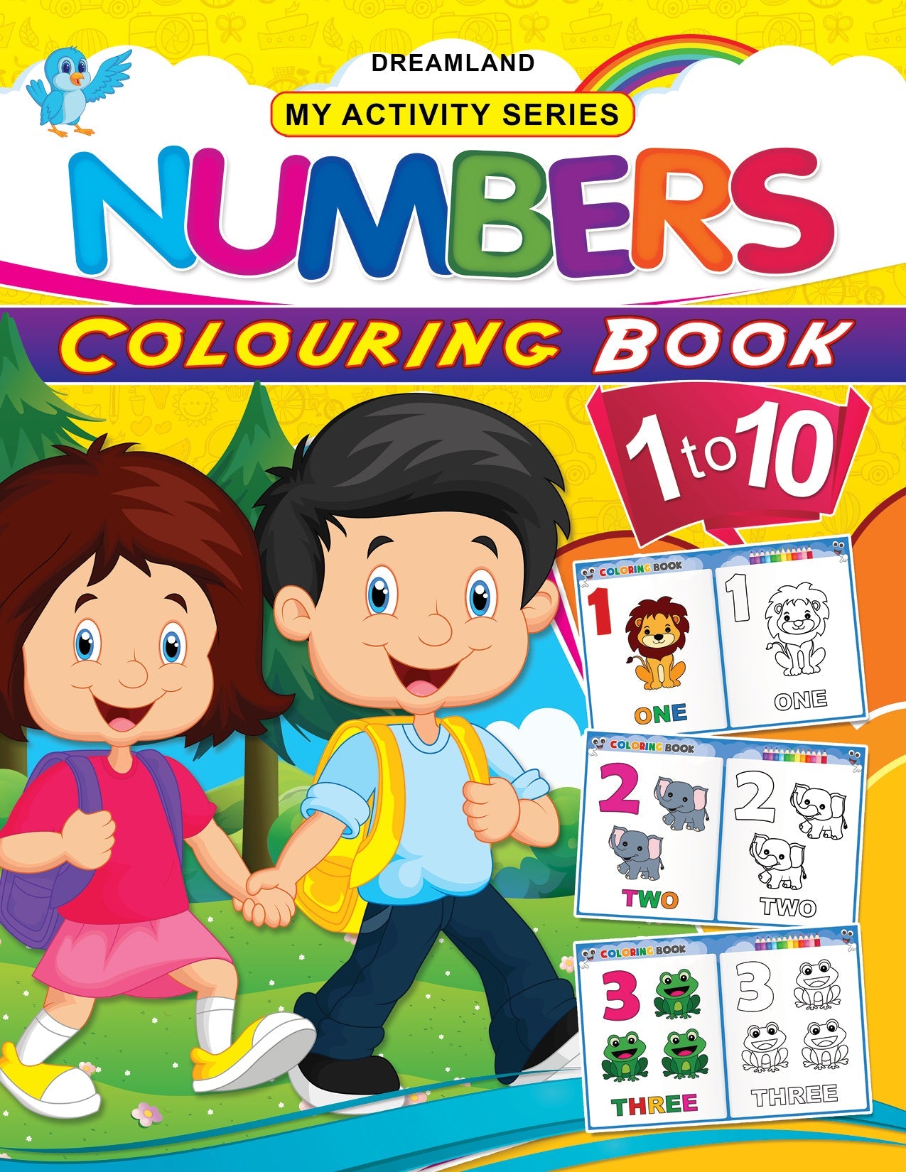 My Activity- Numbers Colouring Book - Tinycubs - 