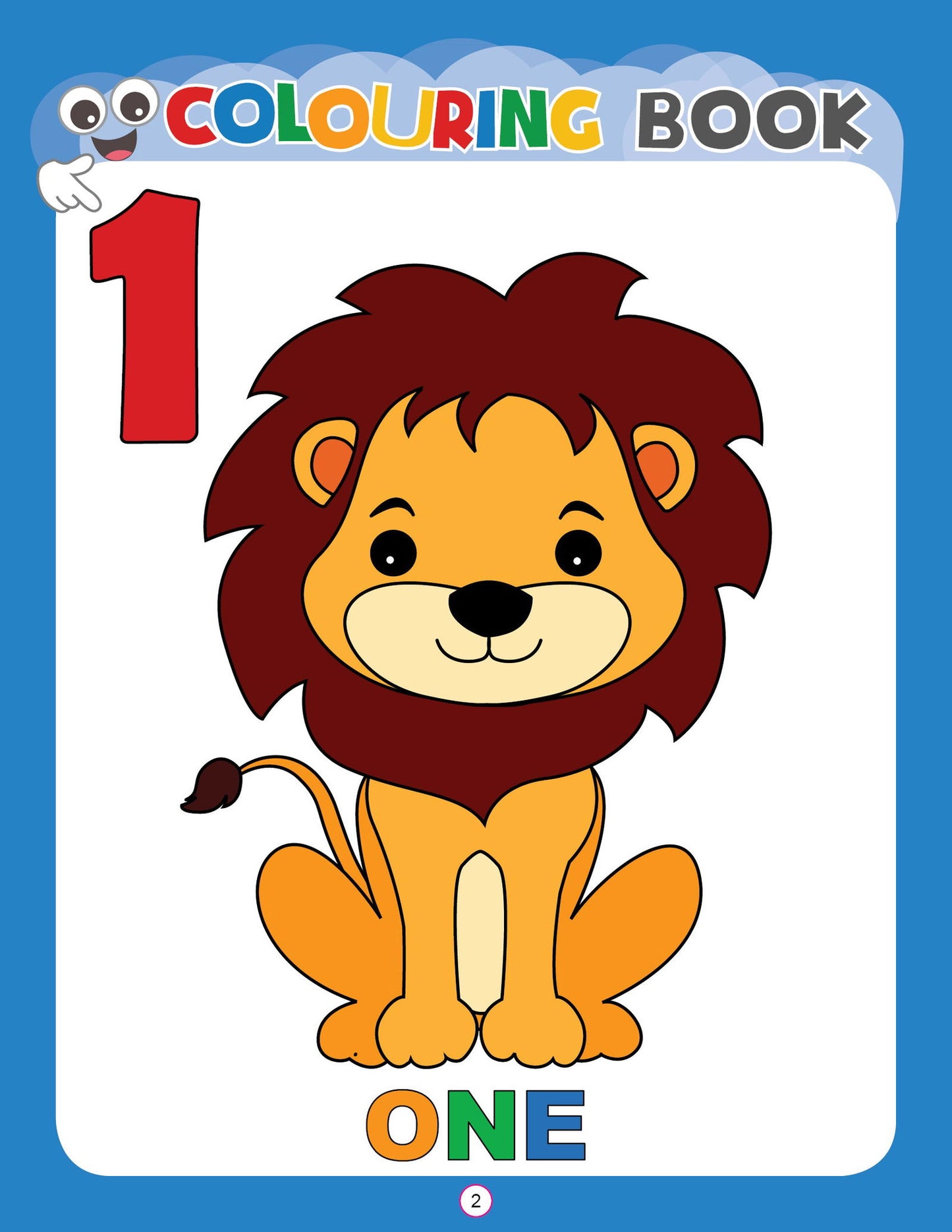 My Activity- Numbers Colouring Book - Tinycubs - 