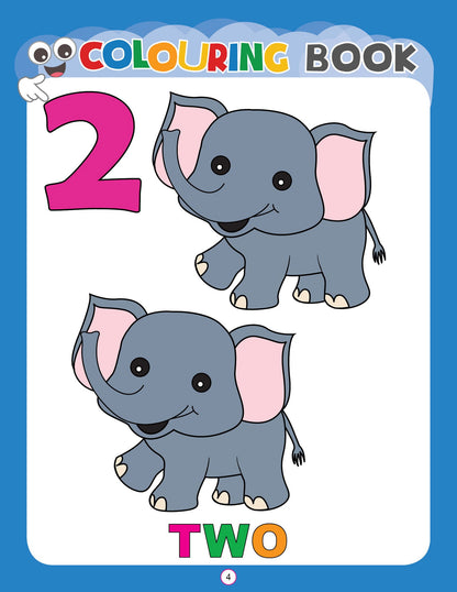 My Activity- Numbers Colouring Book - Tinycubs - 