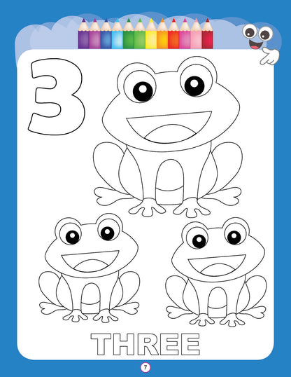 My Activity- Numbers Colouring Book - Tinycubs - 