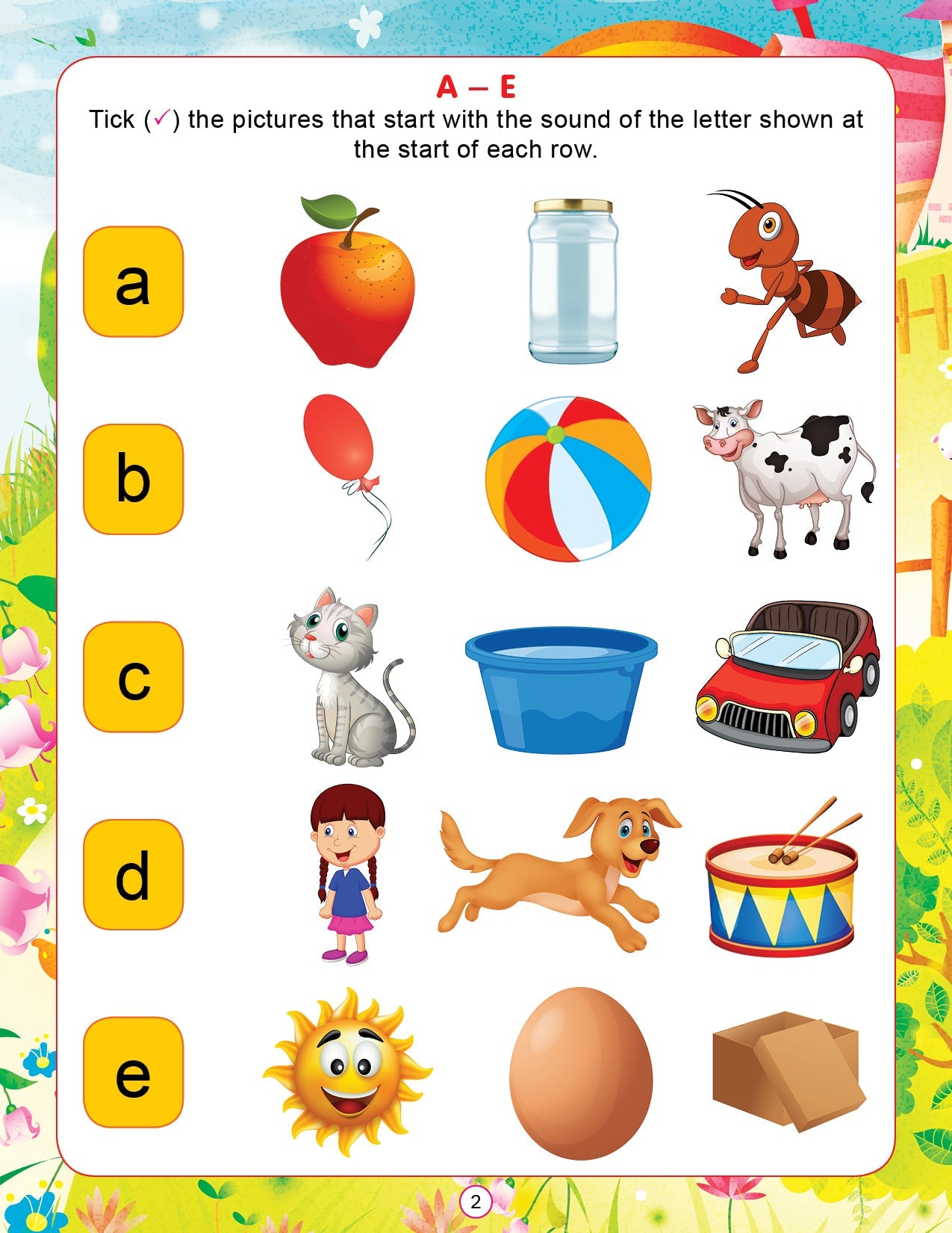 My Activity- Phonics Activity Book - Tinycubs - 