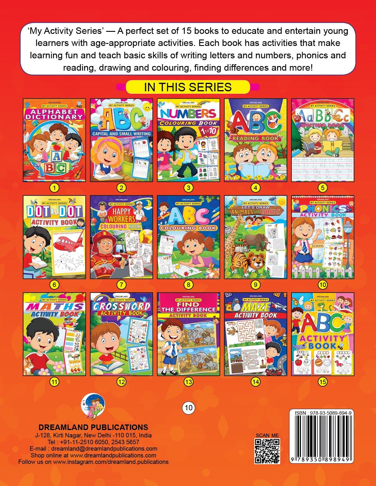My Activity- Phonics Activity Book - Tinycubs - 