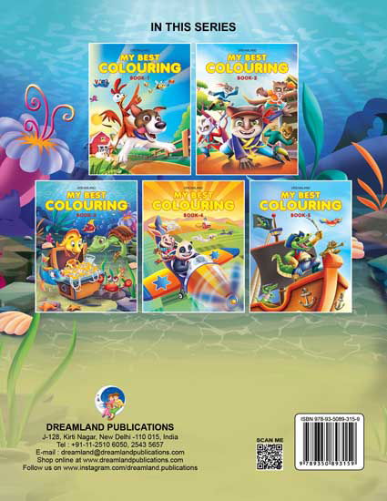 My Best Colouring Book - 3 - Tinycubs - 