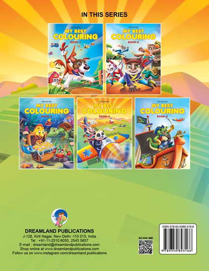 My Best Colouring Book - 4 - Tinycubs - 