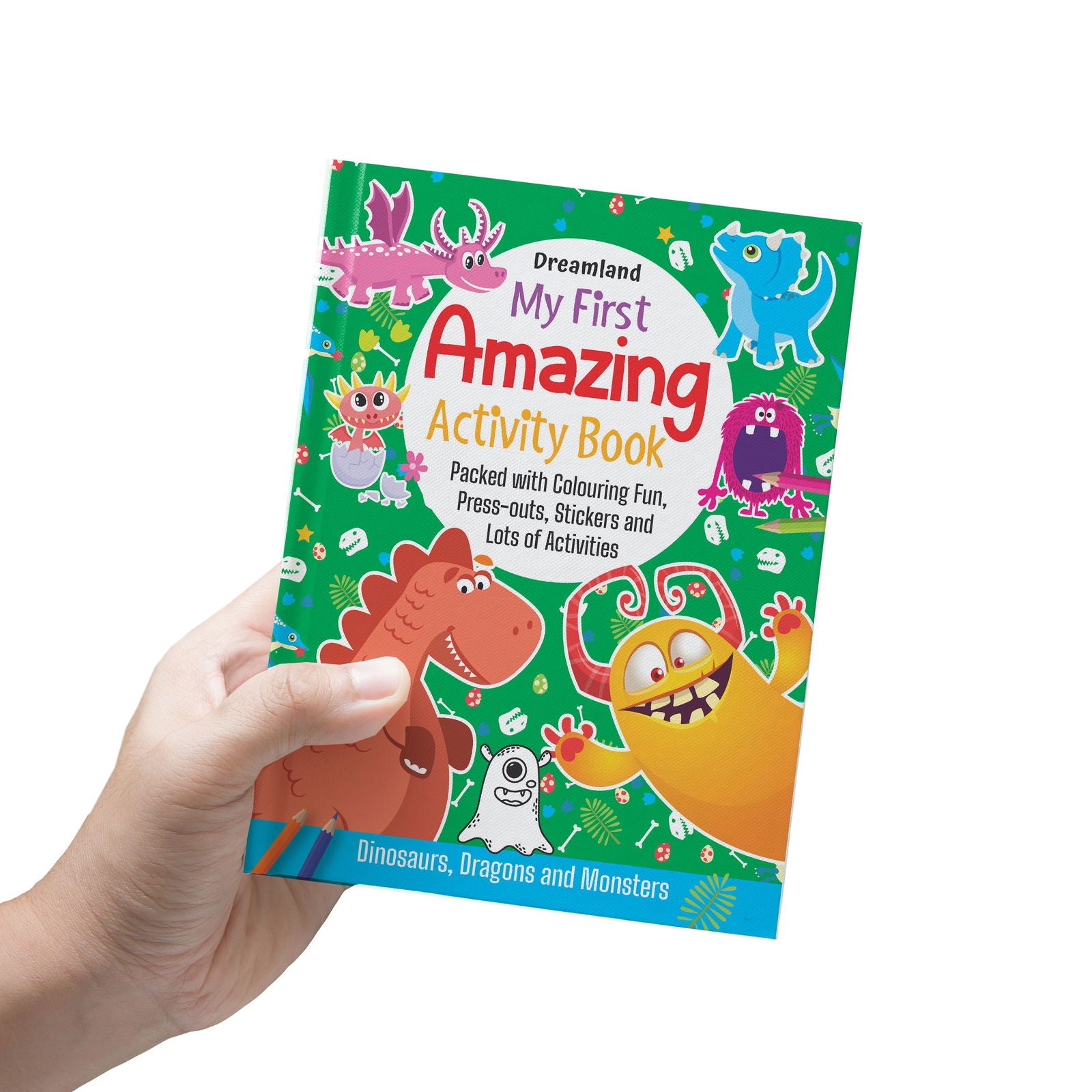My First Amazing Activity Book-  Dinosaurs, Dragons and Monsters - Tinycubs - 
