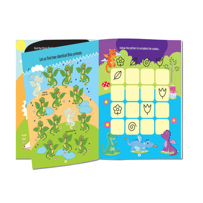My First Amazing Activity Book-  Dinosaurs, Dragons and Monsters - Tinycubs - 