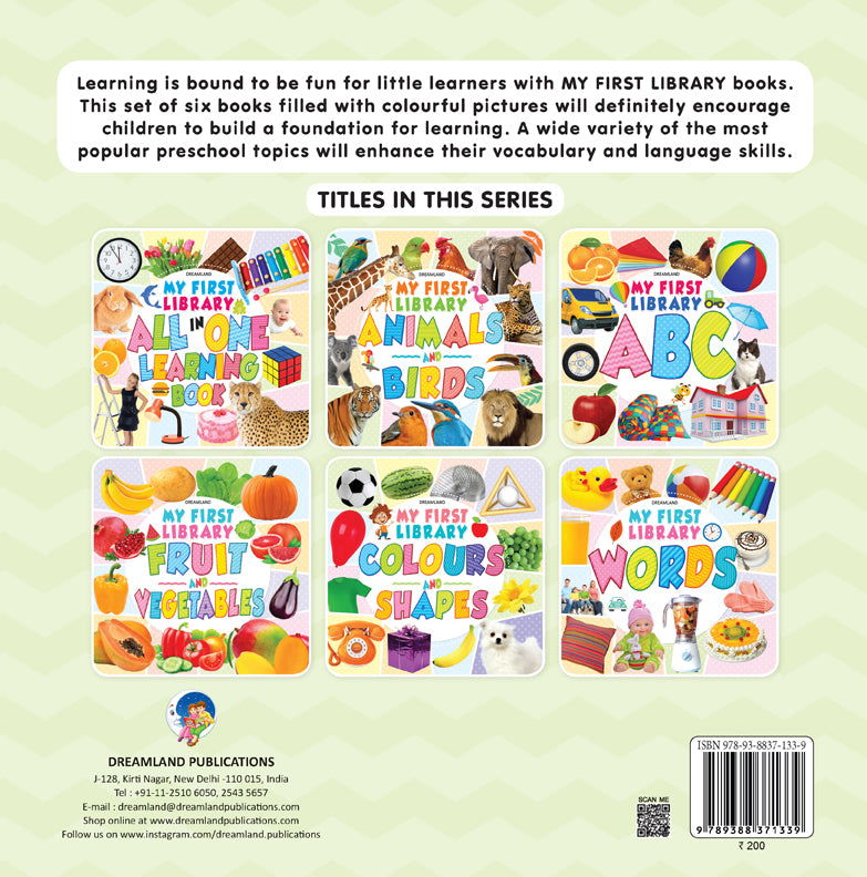 My First Library Animals and Birds - Tinycubs - 