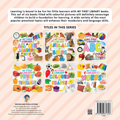 My First Library Fruits and Vegetables - Tinycubs - 