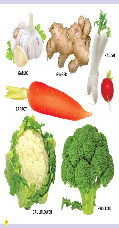 My First Library Fruits and Vegetables - Tinycubs - 
