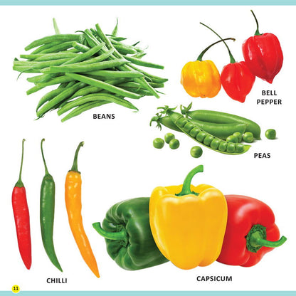 My First Library Fruits and Vegetables - Tinycubs - 