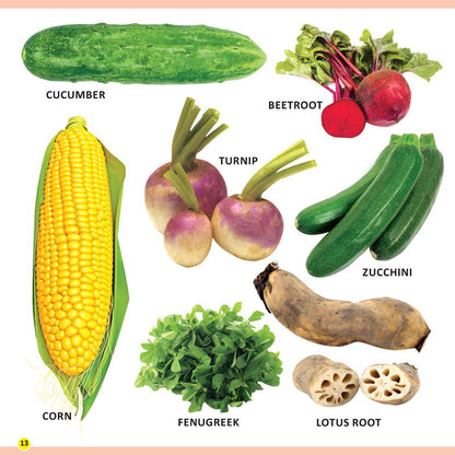 My First Library Fruits and Vegetables - Tinycubs - 
