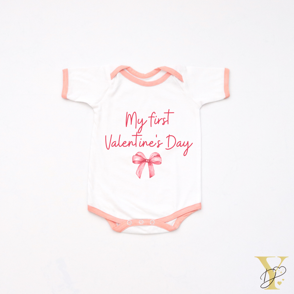 My First Valentine's Bodysuit - Tinycubs - 