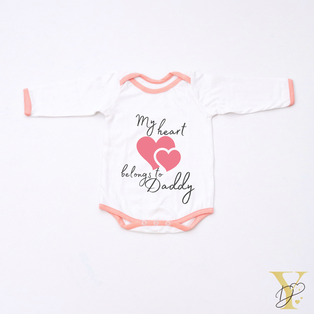 My Heart Bodysuit (full sleeves) - Tinycubs - 