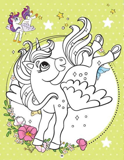 My Magical Unicorn Copy Colour Book for Children Age 2 -7 Years -  Make Your Own Magic Colouring Book - Tinycubs - 