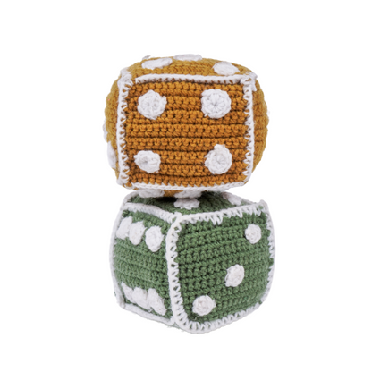 NESTA TOYS - Crochet Dice | Early Math Toy (2 Pcs) - Tinycubs - 