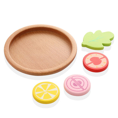 NESTA TOYS - Kitchen Play Set | Beech Wood Cooking Set (9 Pcs) - Tinycubs - 