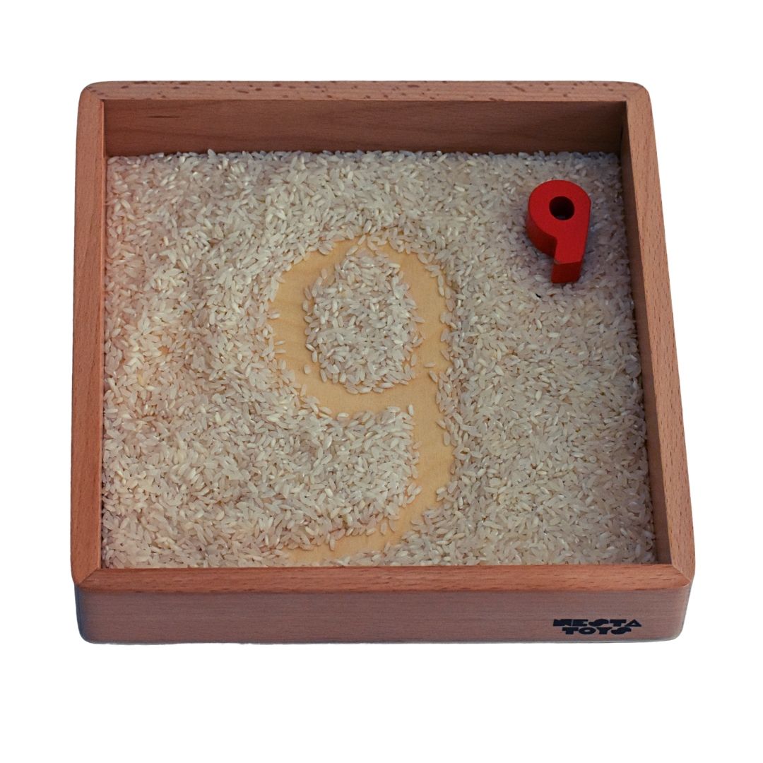 NESTA TOYS - Montessori Tray (Beech Wood) - Tinycubs - 
