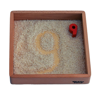 NESTA TOYS - Montessori Tray (Beech Wood) - Tinycubs - 