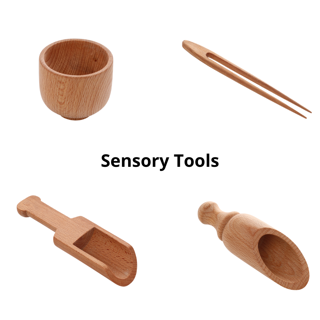NESTA TOYS - Sensory Wooden Toy Set (6 Pcs) - Tinycubs - 