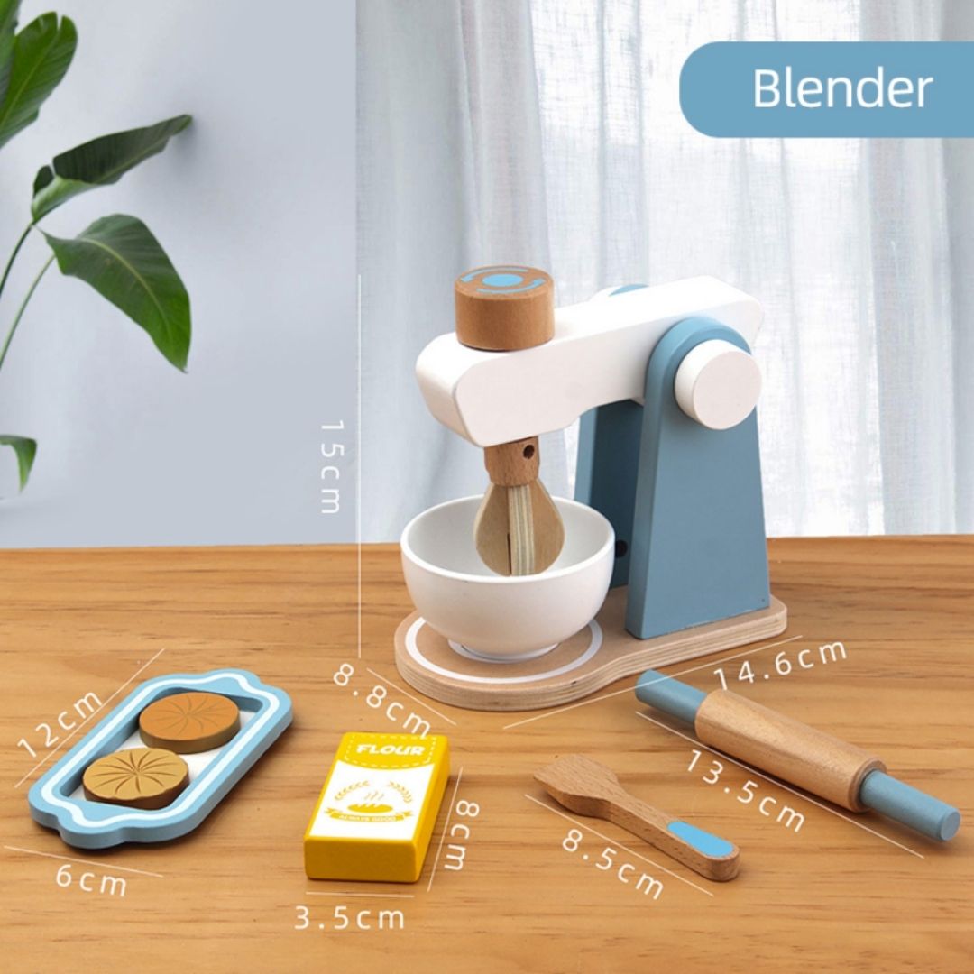 NESTA TOYS - Wooden Kitchen Blender Set - Tinycubs - 