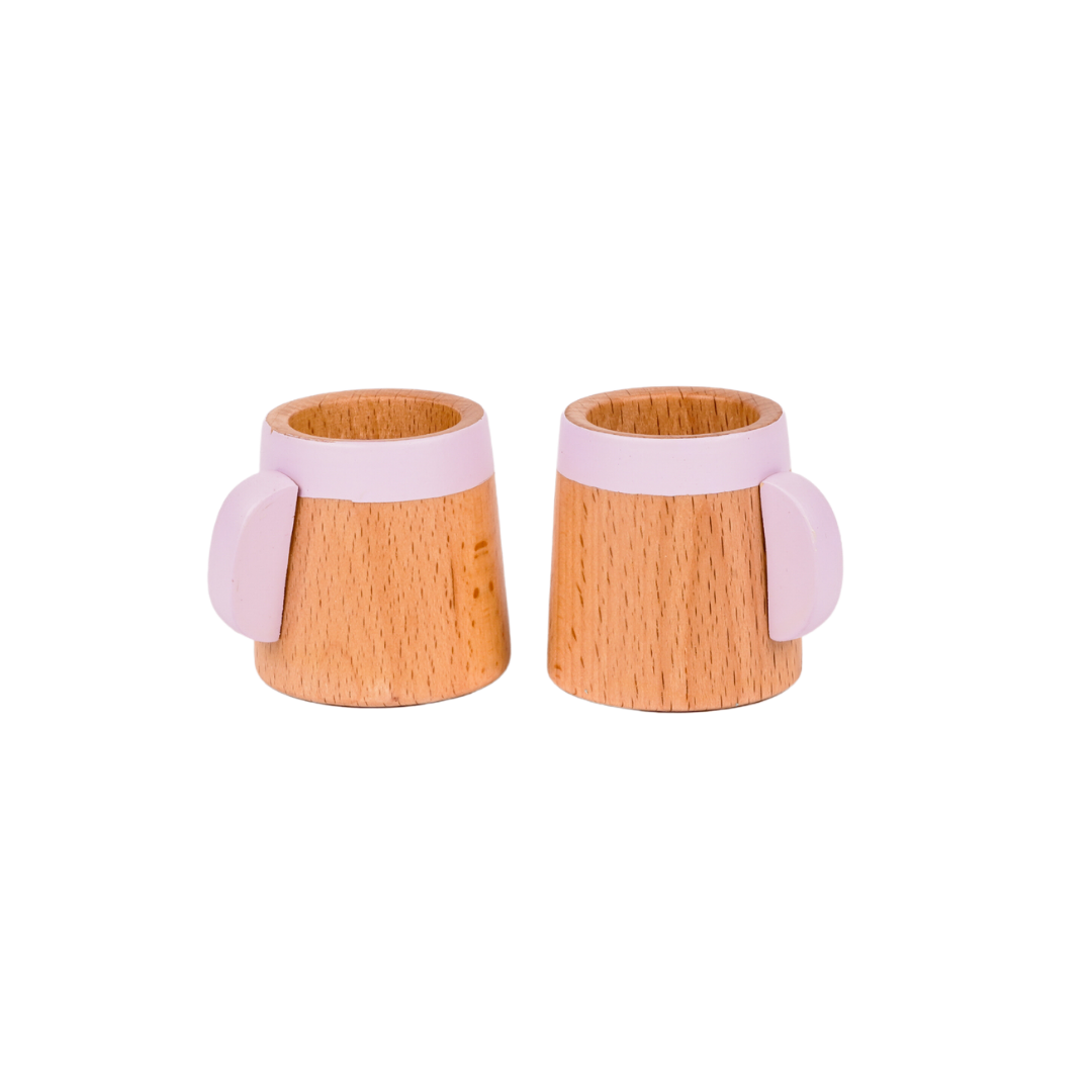 NESTA TOYS - Wooden Tea Set | Kitchen Toys | Pretend Play Food Sets for Kids - Tinycubs - 