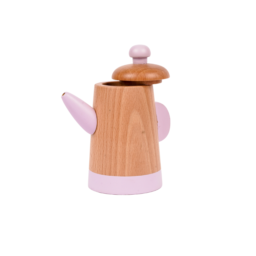 NESTA TOYS - Wooden Tea Set | Kitchen Toys | Pretend Play Food Sets for Kids - Tinycubs - 