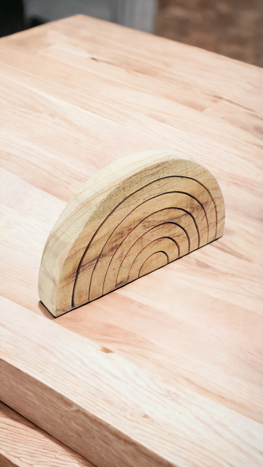 Neem Wooden Stacking Rainbow - Tinycubs - 