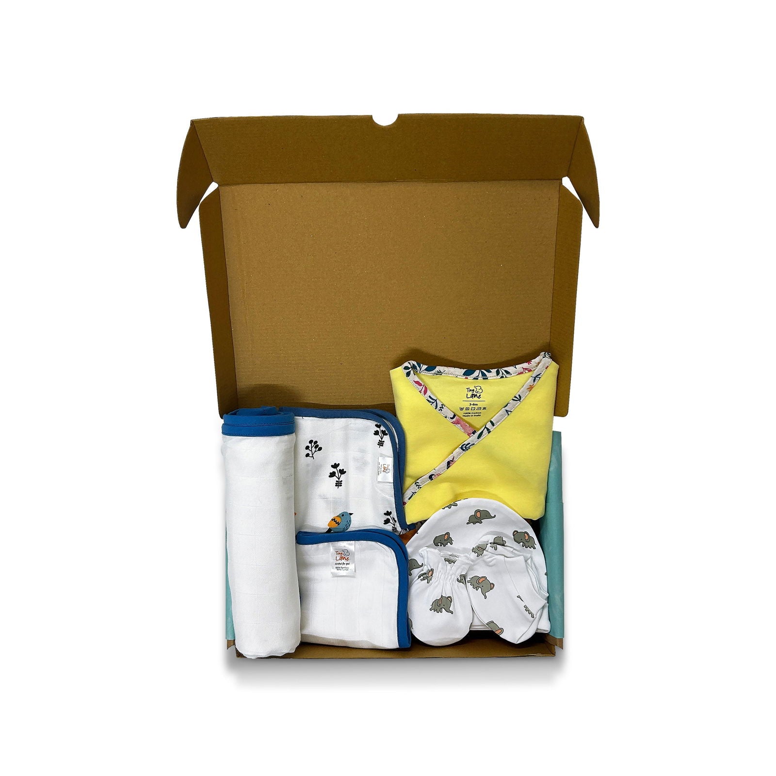 Newborn Baby Gift Pack | Pack of 7 - Tinycubs - 