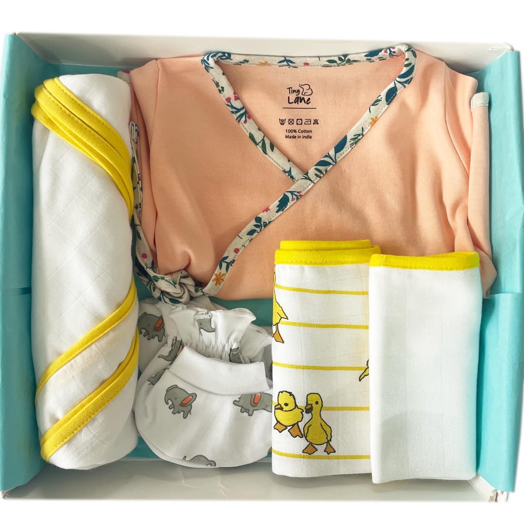 Newborn Baby Gift Pack | Pack of 7 - Tinycubs - 