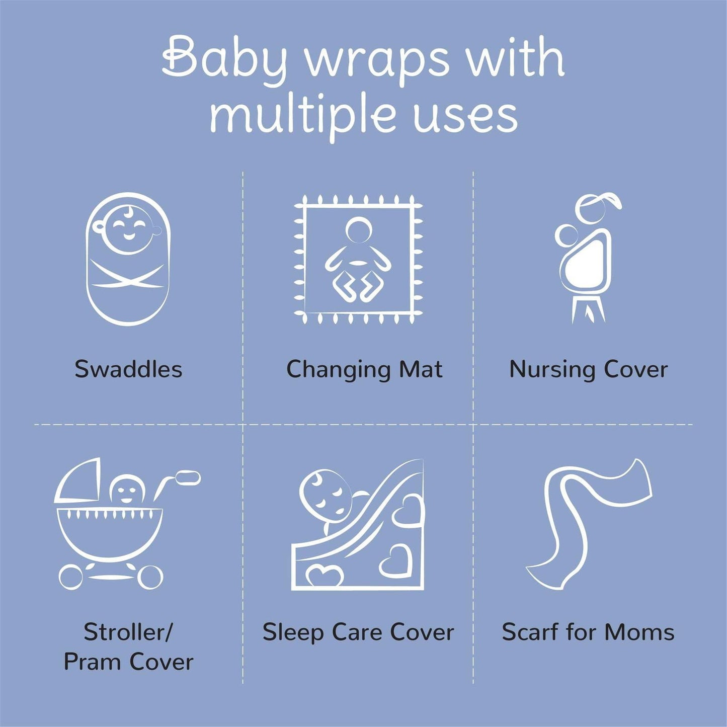 Newborn Baby Gift Pack | Pack of 7 - Tinycubs - 
