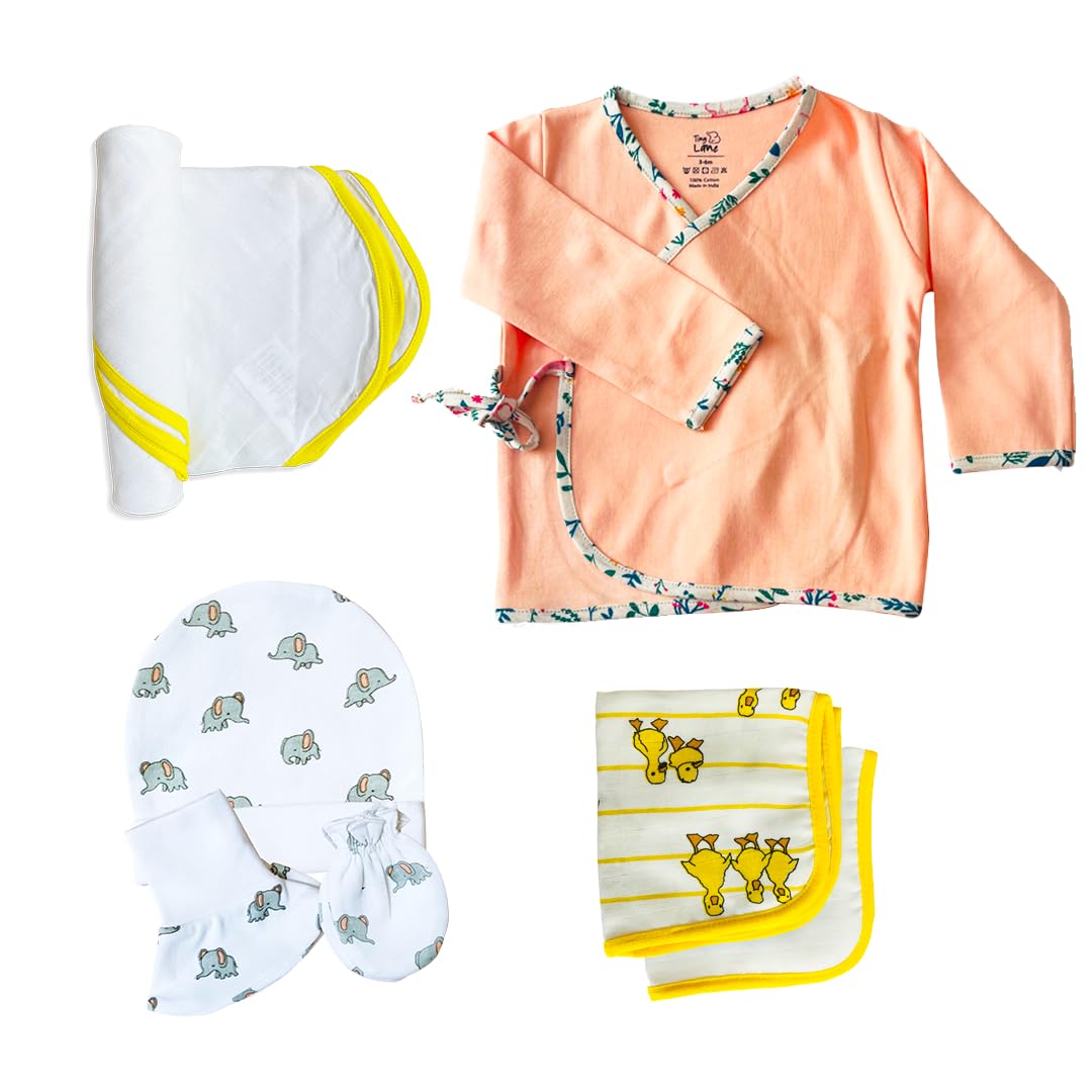 Newborn Baby Gift Pack | Pack of 7 - Tinycubs - 