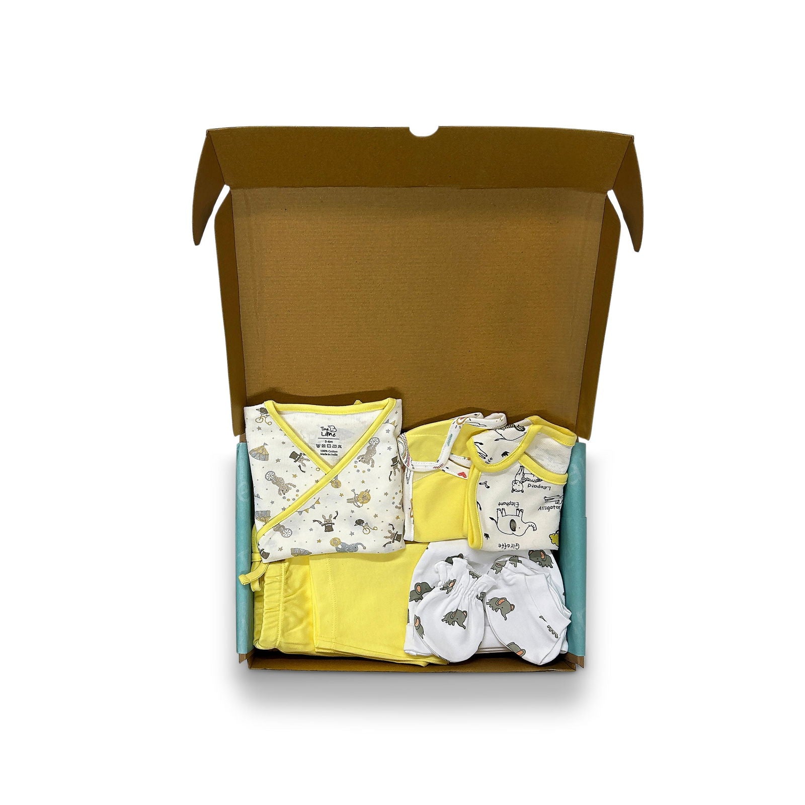 Newborn Baby Gift Set | Pack Of 7 - Tinycubs - 