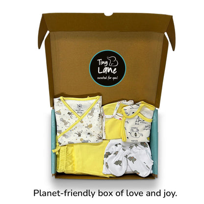 Newborn Baby Gift Set | Pack Of 7 - Tinycubs - 