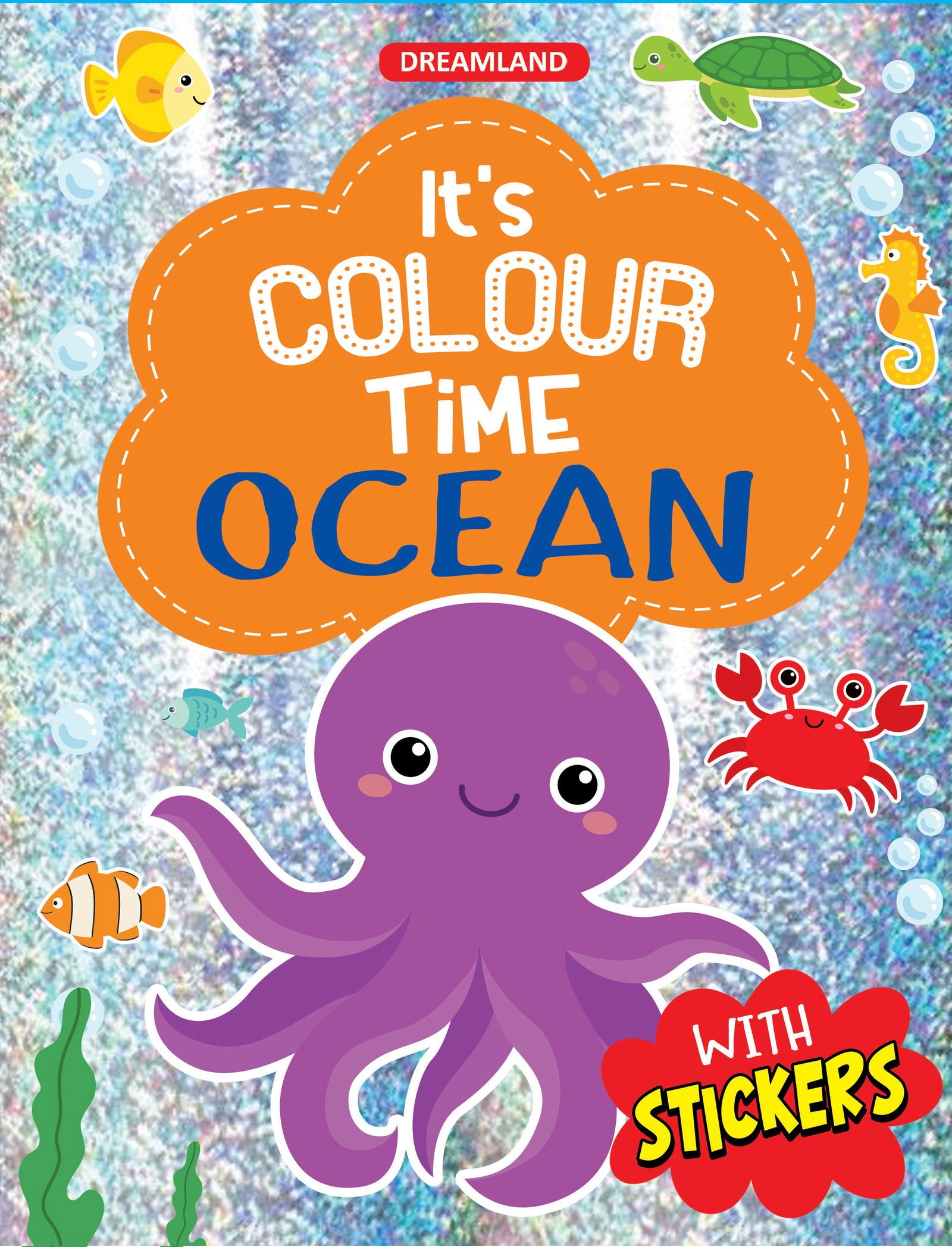 Ocean- It's Colour time with Stickers - Tinycubs - 
