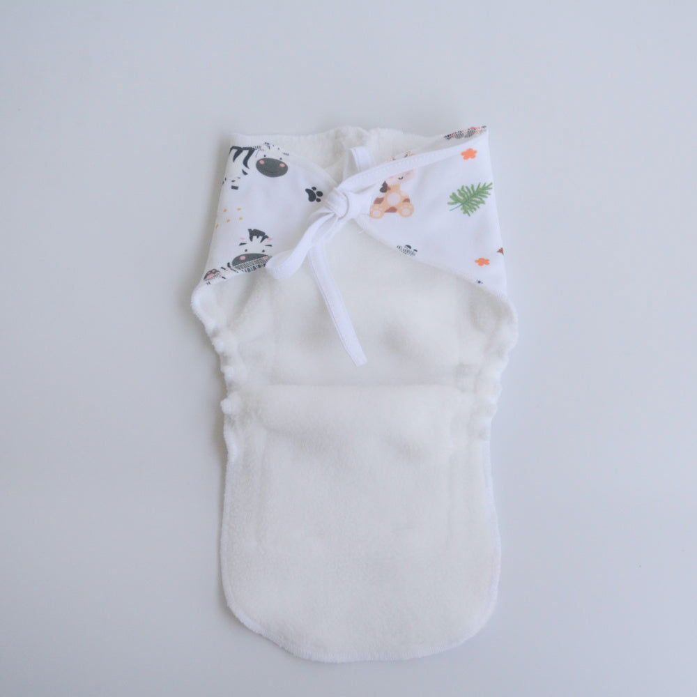 Orange Hearts - Doodle Dry Nappies (Set of 2) - Tinycubs - 