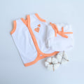 Orange Hearts Babywear Set - Tinycubs - 