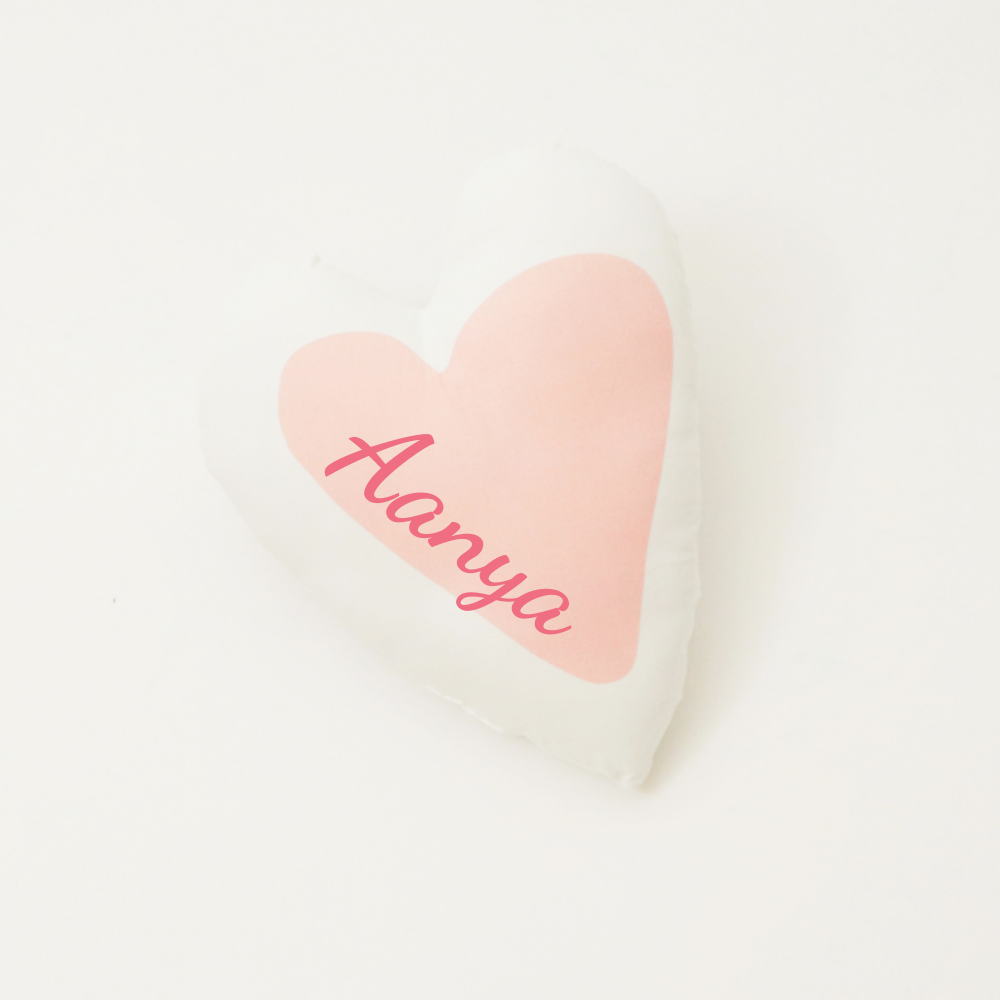 Peach Heart - Shape Cushion - Tinycubs - 