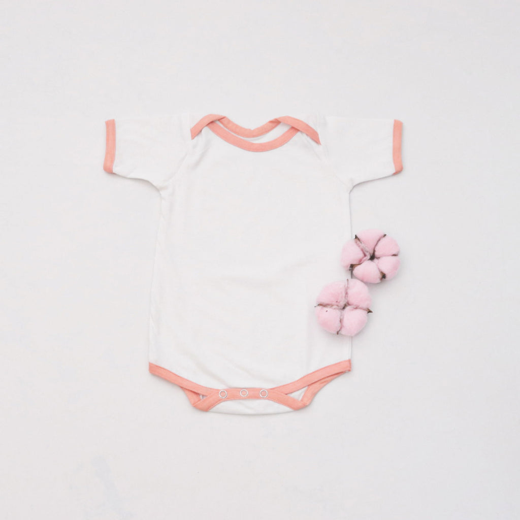 Peach Love Bodysuits - Set of 3 - Tinycubs - 