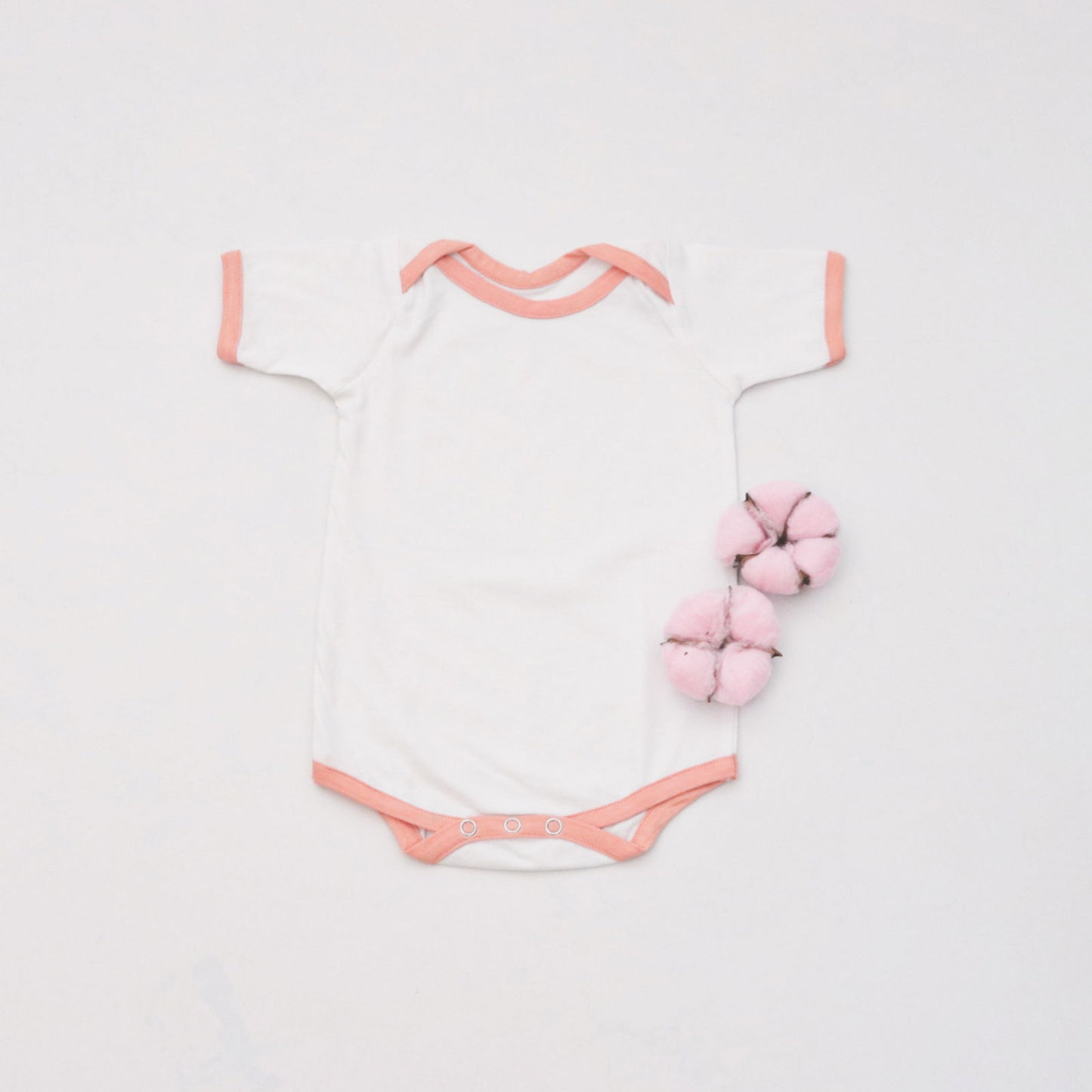 Peach Love Bodysuits - Set of 3 - Tinycubs - 
