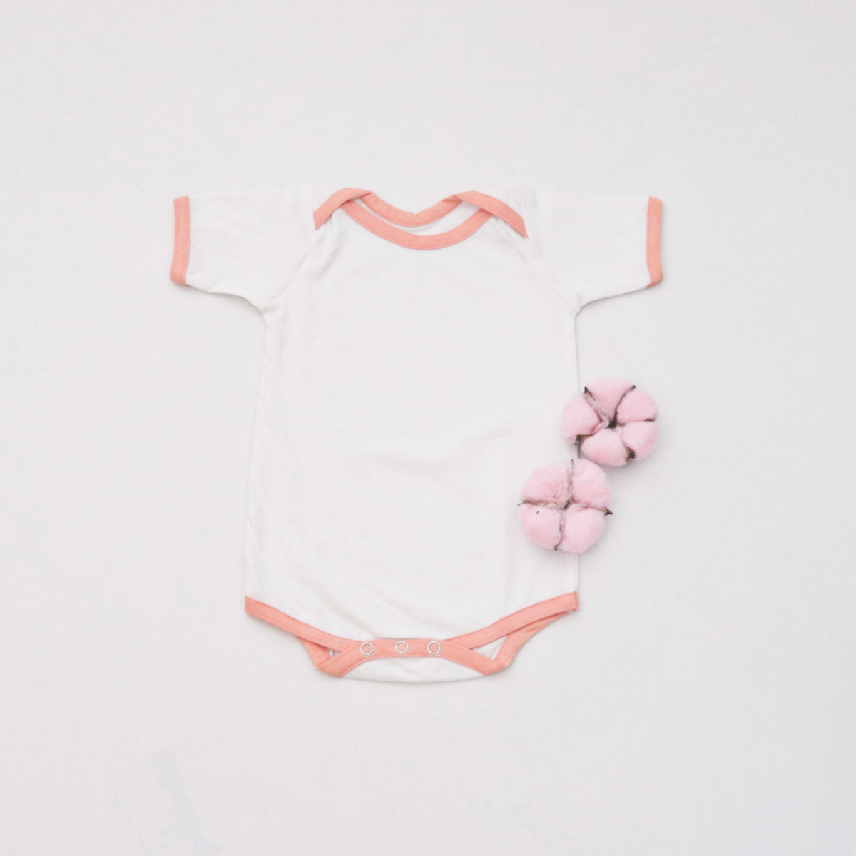 Peach Love Bodysuits - Set of 3 - Tinycubs - 