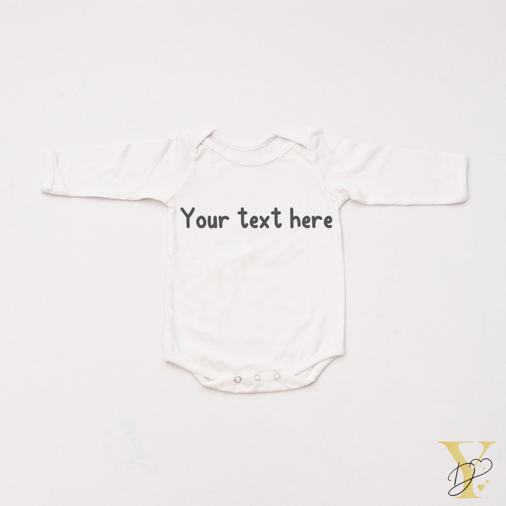 Peach Love Bodysuits (full sleeves)- Set of 2 - Tinycubs - 