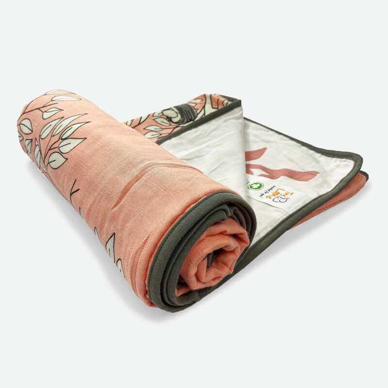 Peach Snuggle Blanket Gift Pack | Pack of 5 - Tinycubs - 