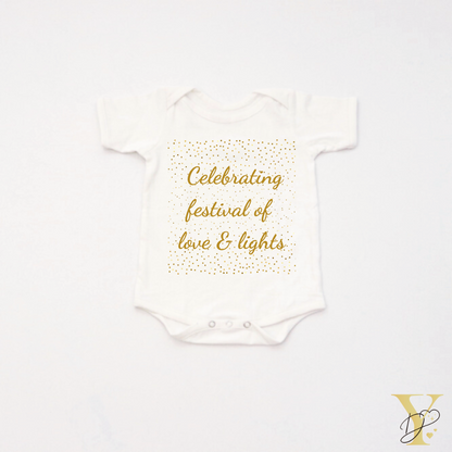 Personalised Bodysuit - Festival of love & lights - Tinycubs - 