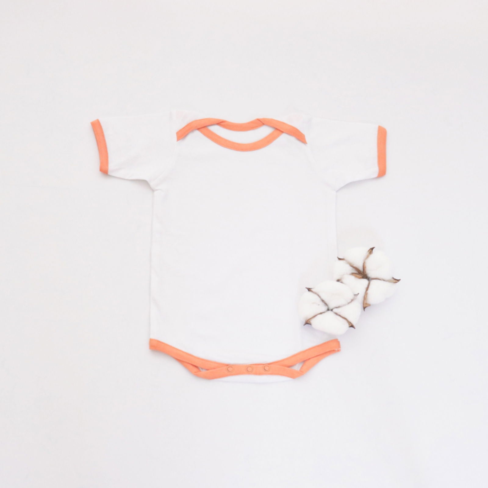 Personalised Bodysuit - My First Diwali (orange love) - Tinycubs - 