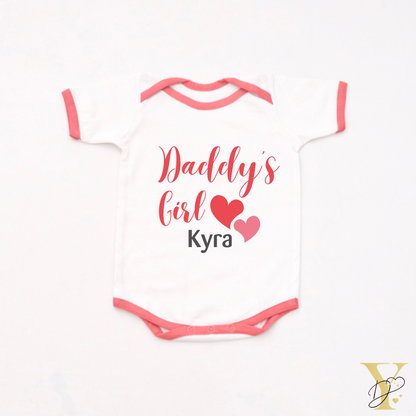 Personalised Daddy's Girl Bodysuit - Tinycubs - 