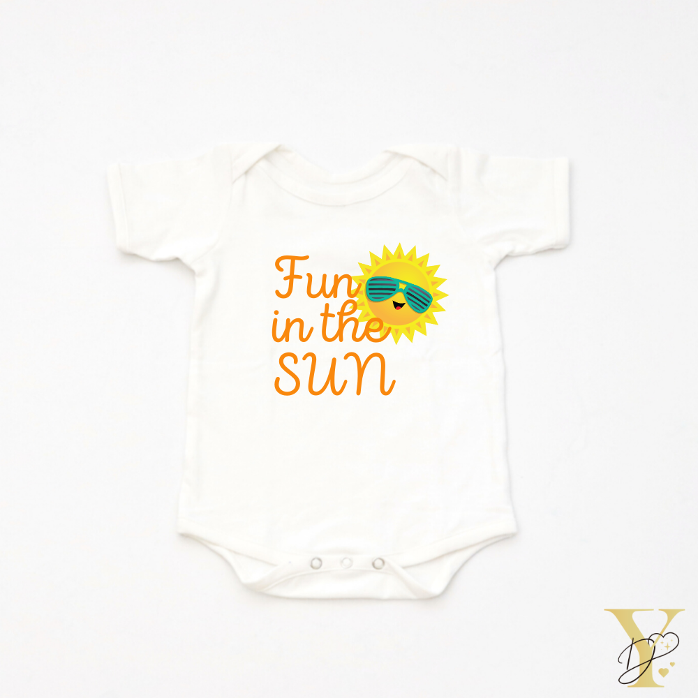 Personalised Fun in the Sun Bodysuit - Tinycubs - 